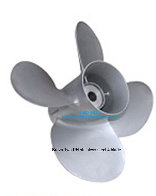 Bravo Two & TRS reconditioned aluminium & Stainless Steel propellers