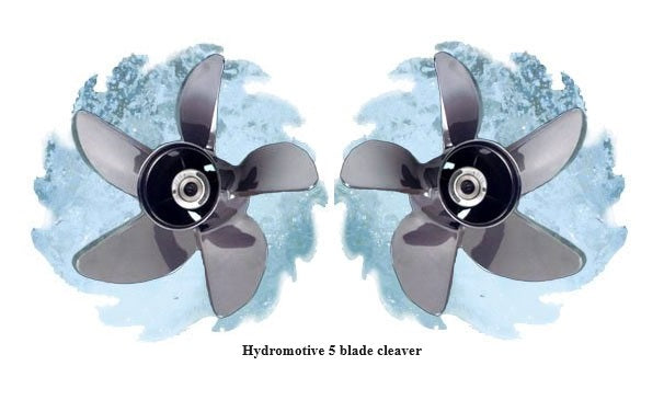 Hydromotive stainless steel propellers
