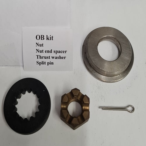 OMC Evinrude & Johnson Propeller nuts spacers and thrust washers