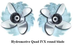 Hydromotive stainless steel propellers