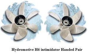 Hydromotive stainless steel propellers