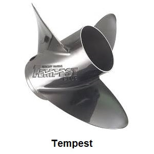 Quicksilver Stainless Steel 3 blade E series Enertia & Tempest