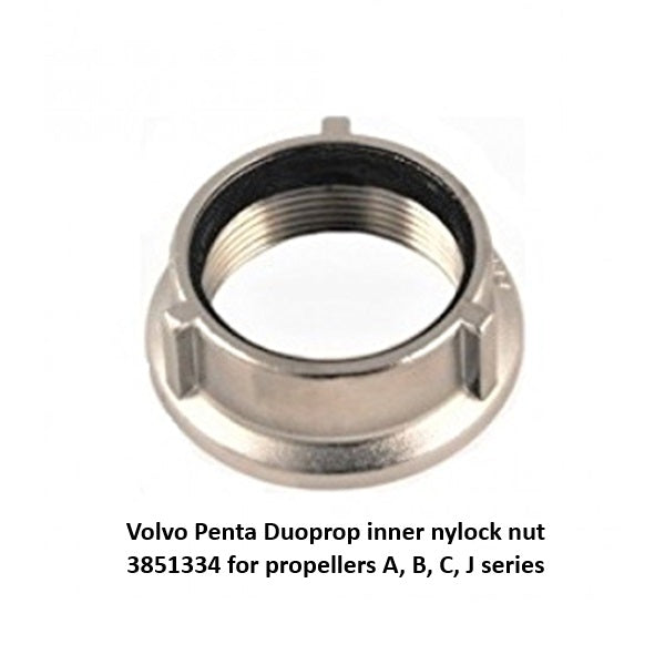 Volvo Penta Propeller nuts spacers and thrust washers and tools