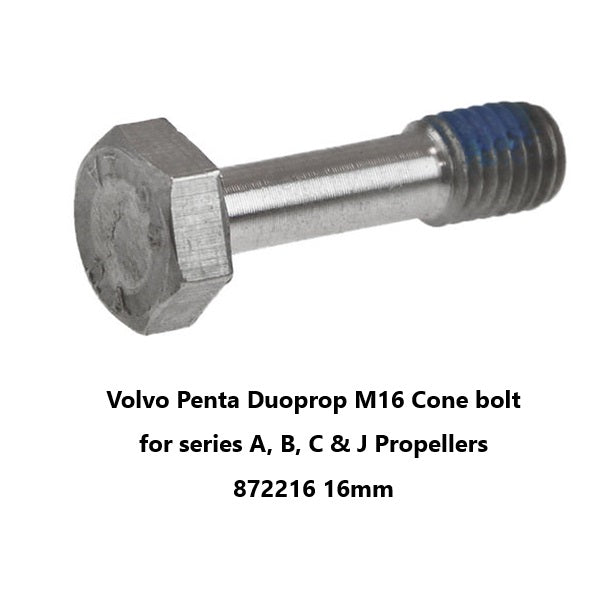 Volvo Penta Propeller nuts spacers and thrust washers and tools