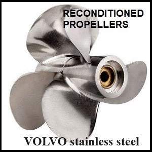 volvo duo stainless steel recon props C & F & GR8 series propellers