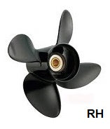 E series 4.3/4" gearcase for Mercury, Mariner, Mercruiser recon aluminium stainless steel propellers