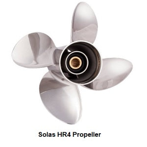 E series 4.3/4" gearcase for Mercury, Mariner, Mercruiser recon aluminium stainless steel propellers