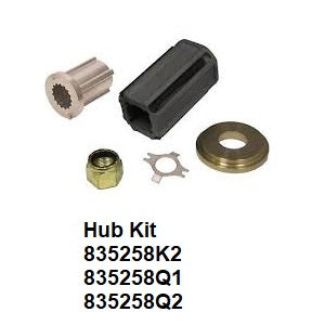 Race hub kits for propellers