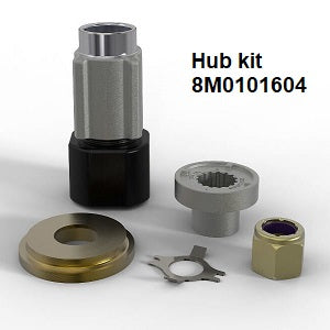 Race hub kits for propellers