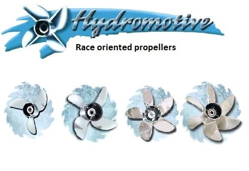 Hydromotive stainless steel propellers