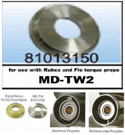 Mercury Mariner & Mercruiser Propeller nuts spacers and thrust washers and vent plugs