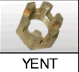 Yamaha Propeller nuts spacers and thrust washers