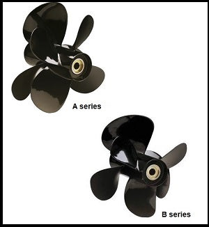 volvo duo aluminium recon props A & B & D & J series propellers