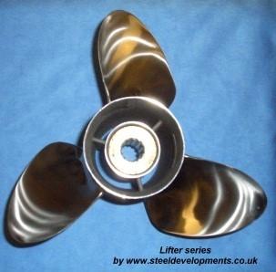 Lifter series lab finished & modified propeller