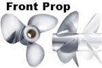 Pattern volvo duo stainless steel props Solas series - PRICE PER SET off 1 x LH & 1 x RH propeller