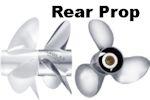 Pattern volvo duo stainless steel props Solas series - PRICE PER SET off 1 x LH & 1 x RH propeller