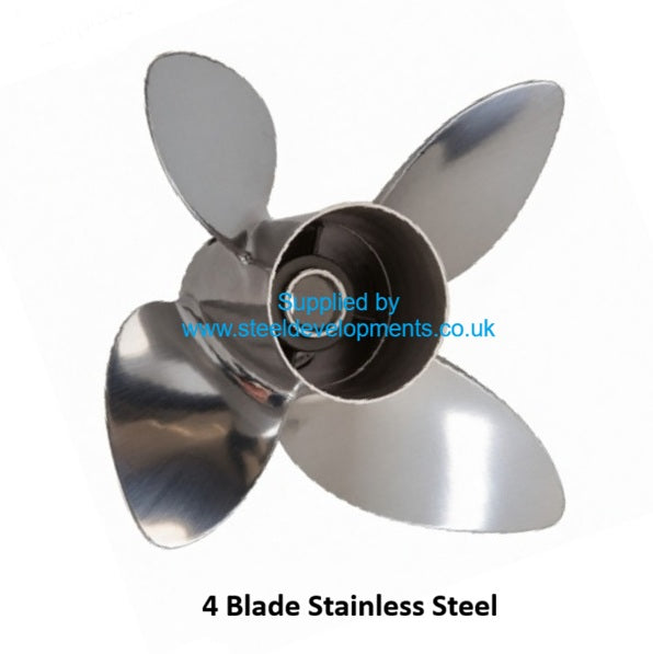 4 Blade Stainless Steel Propellers