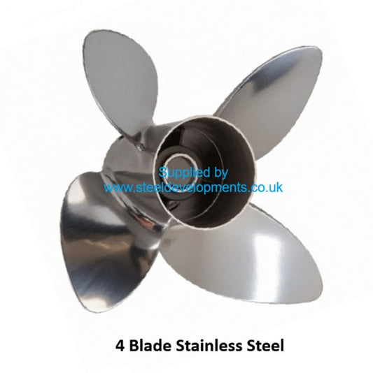 4 Blade Stainless Steel Propellers