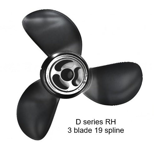 volvo duo aluminium recon props A & B & D & J series propellers