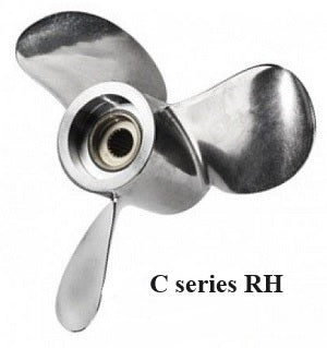 volvo duo stainless steel recon props C & F & GR8 series propellers