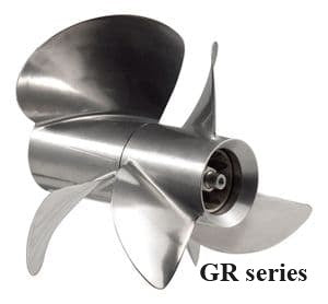 volvo duo stainless steel recon props C & F & GR8 series propellers