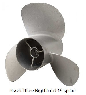 Bravo Three Original propellers from stock