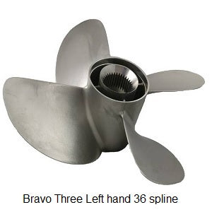 Bravo Three Original propellers from stock