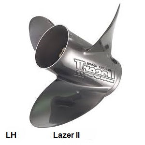 3 blade Quicksilver Lazer II Stainless Steel E series