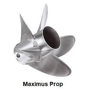 Maximus stainless steel 5 blade propellers
