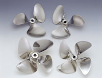 Stainless steel tournament ski boat propellers