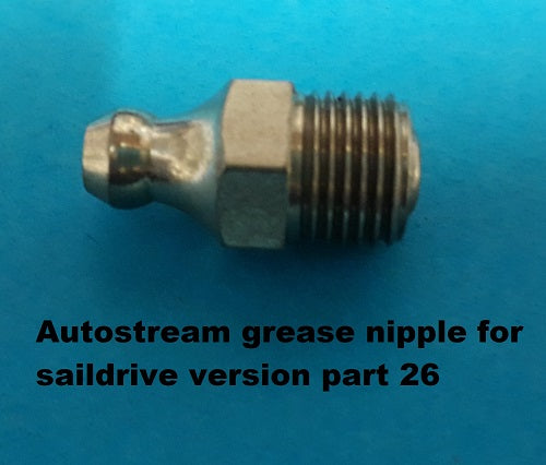 Autostream feathering propeller anodes and parts