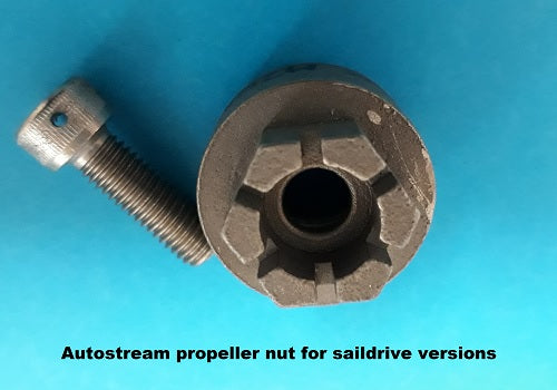 Autostream feathering propeller anodes and parts