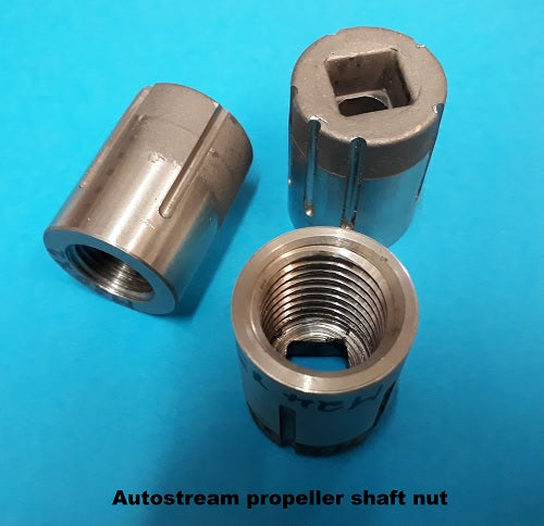 Autostream feathering propeller anodes and parts