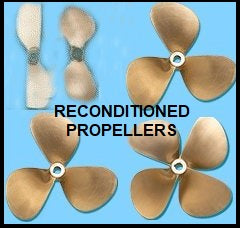 Bronze propellers fixed blade and folding reconditioned propellers