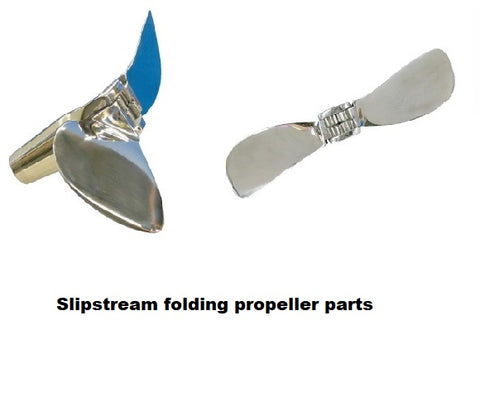 Slipstream folding propeller parts