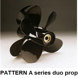 Pattern volvo duo aluminium props A series - PRICE PER SET off 1 x LH & 1 x RH propeller